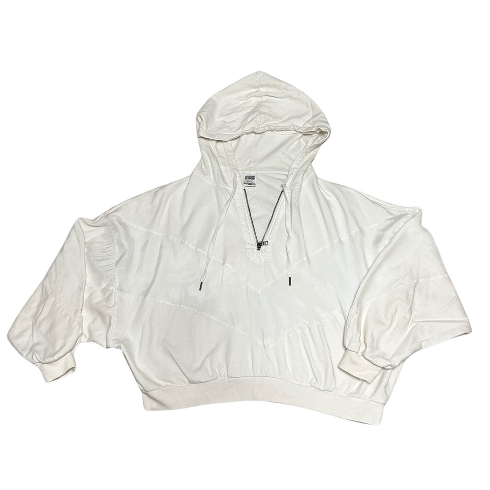 PINK Victoria's Secret White Hoodie